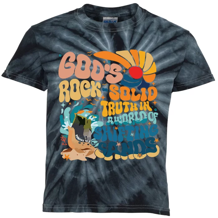 Breaker Rock Beach Vacation Bible School Kids Tie-Dye T-Shirt