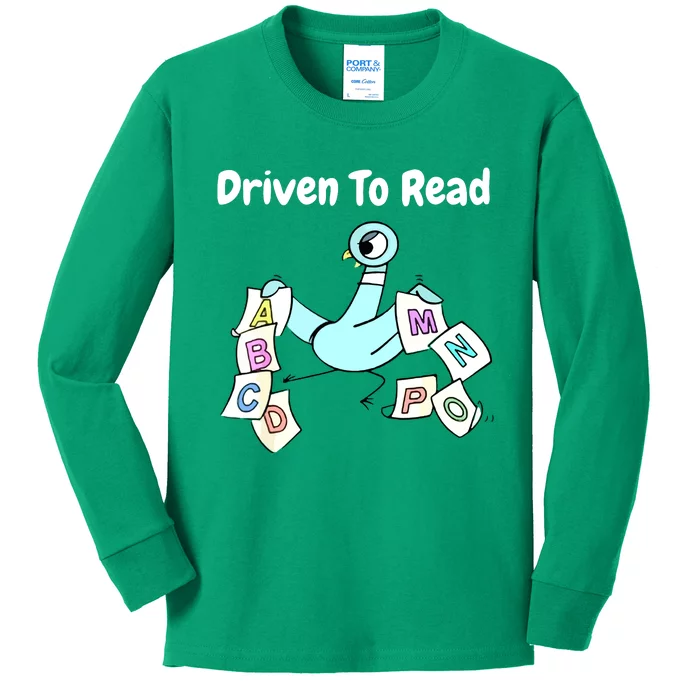 Books Reader Kids Long Sleeve Shirt