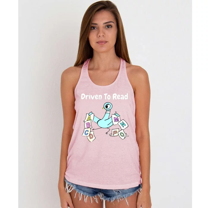 Books Reader Women's Knotted Racerback Tank