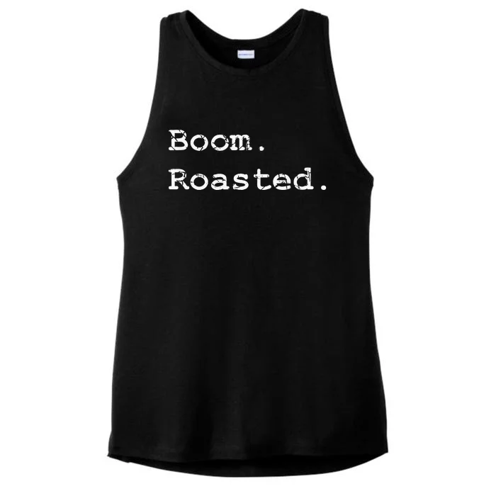 Boom Roasted Ladies Tri-Blend Wicking Tank