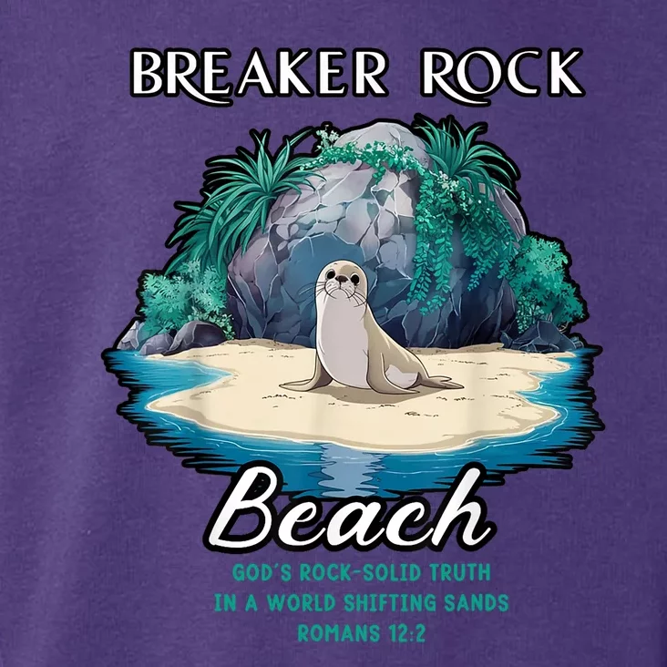 Breaker Rock Beach Solid Truth Christian Toddler Hoodie