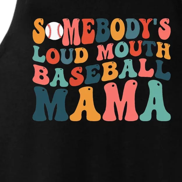 Busy Raising Ballers Baseball Soccer Bandana Mothers Day Ladies Tri-Blend Wicking Tank