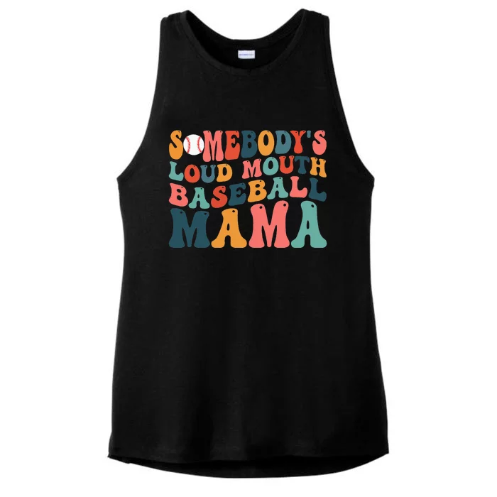 Busy Raising Ballers Baseball Soccer Bandana Mothers Day Ladies Tri-Blend Wicking Tank