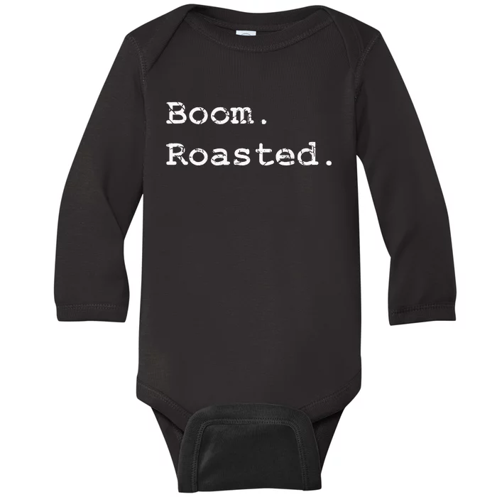 Boom Roasted Baby Long Sleeve Bodysuit