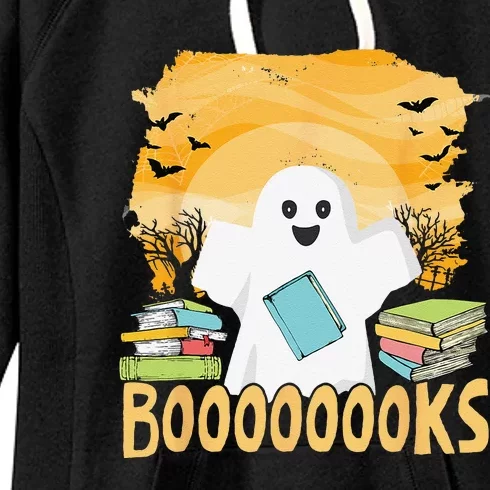 Book Reading Club Halloween Book Lovers Spooky Librarians Women's Fleece Hoodie