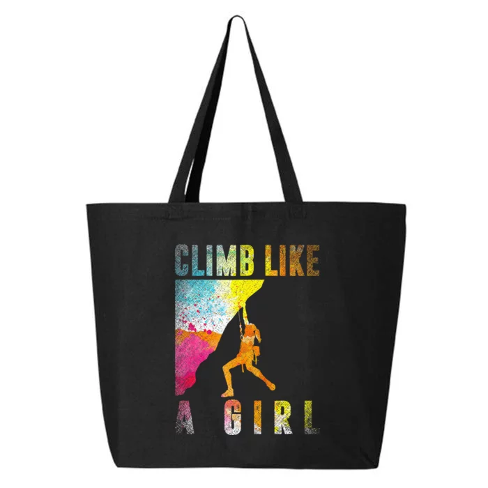 Bouldering Rock Climber Women Kids Rock Climbing 25L Jumbo Tote