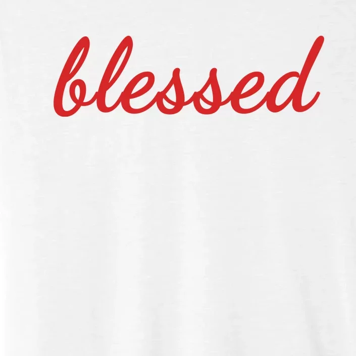 Blessed Red Christian ChromaSoft Performance T-Shirt