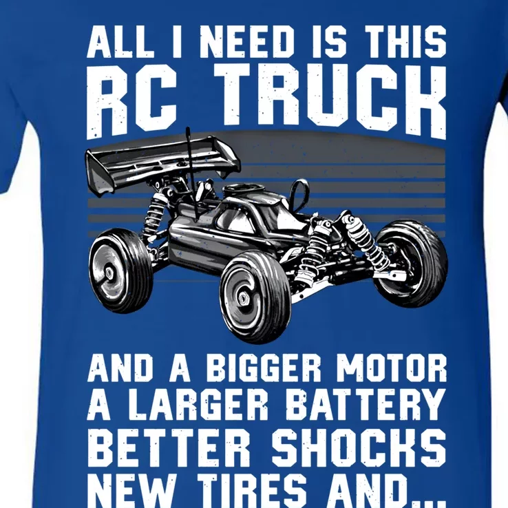 Best Rc Car Design Rc Car Racing Lovers Gift V-Neck T-Shirt