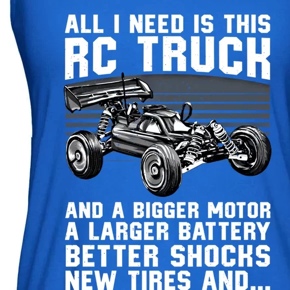 Best Rc Car Design Rc Car Racing Lovers Gift Ladies Essential Flowy Tank