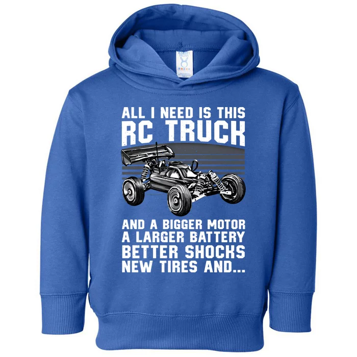 Best Rc Car Design Rc Car Racing Lovers Gift Toddler Hoodie