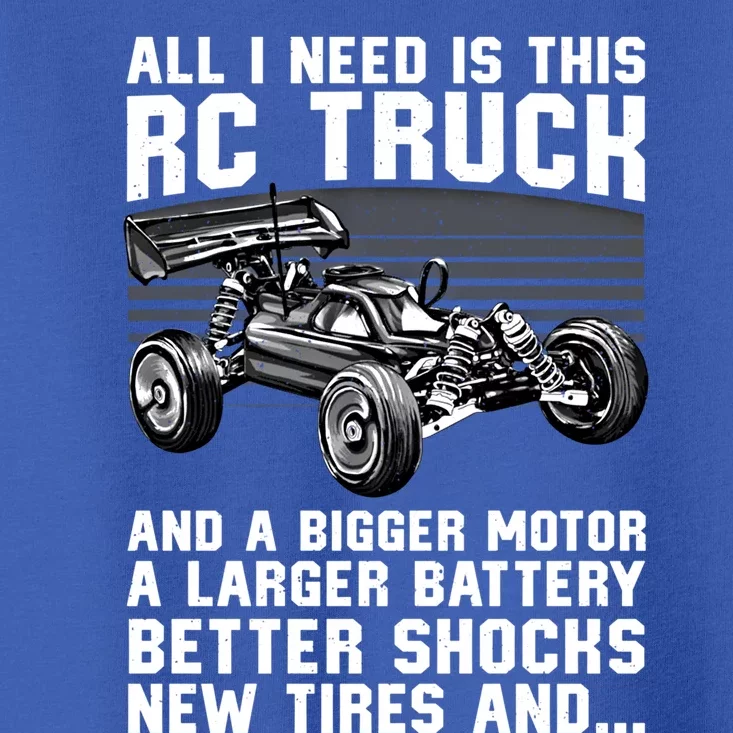 Best Rc Car Design Rc Car Racing Lovers Gift Toddler T-Shirt