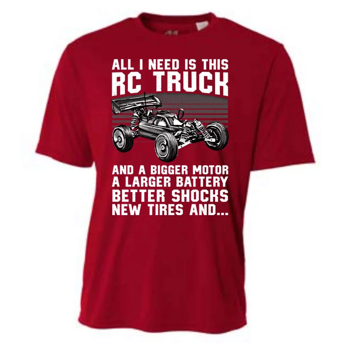 Best Rc Car Design Rc Car Racing Lovers Gift Cooling Performance Crew T-Shirt