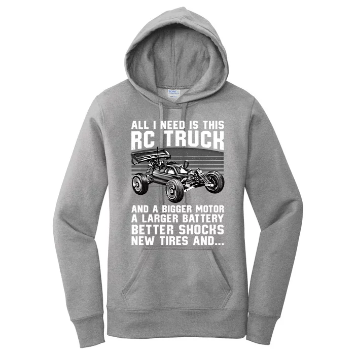 Best Rc Car Design Rc Car Racing Lovers Gift Women's Pullover Hoodie