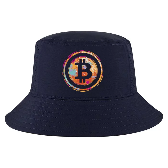 Bitcoin Retro Crypto Cool Comfort Performance Bucket Hat