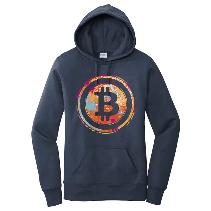 Bitcoin Retro Crypto Women's Pullover Hoodie