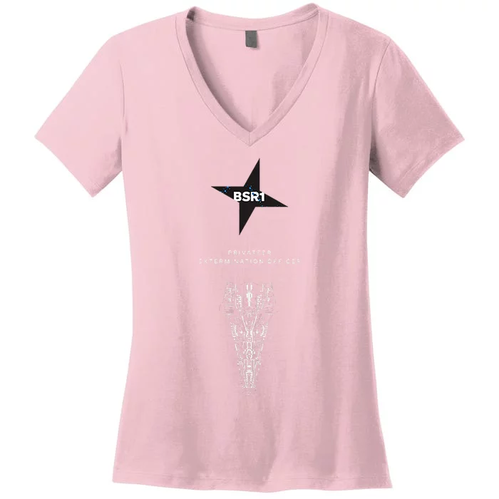 Blackstar Research Consortium Privateer Women's V-Neck T-Shirt