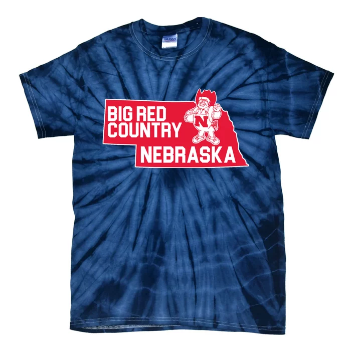 Big Red Country Nebraska Tie-Dye T-Shirt