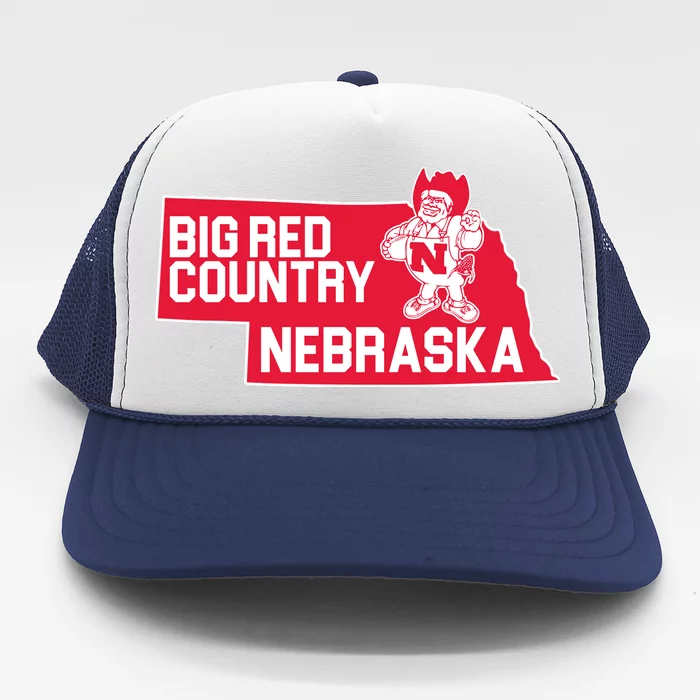 Big Red Country Nebraska Trucker Hat