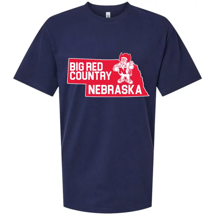 Big Red Country Nebraska Sueded Cloud Jersey T-Shirt