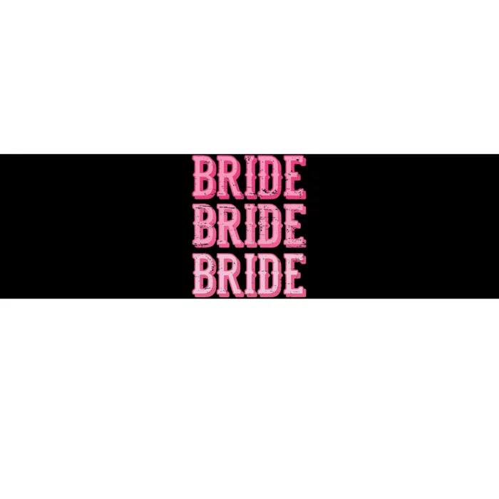 Bride Rodeo Cowgirl Bachelorette Party Wedding Bumper Sticker