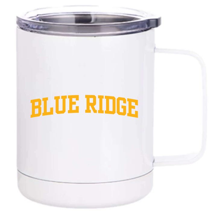 Blue Ridge Community College 02 Front & Back 12oz Stainless Steel Tumbler Cup