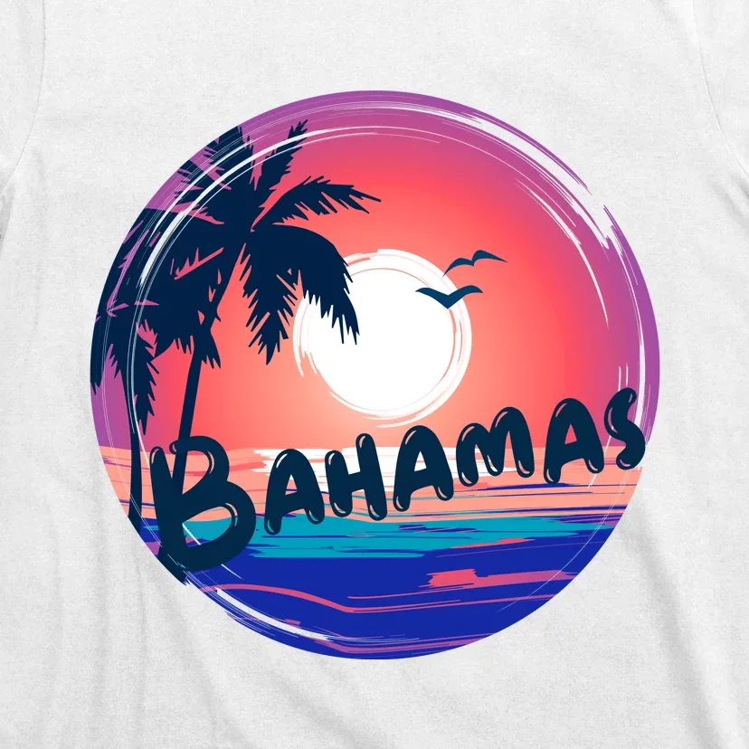 Bahamas Retro Circle T-Shirt