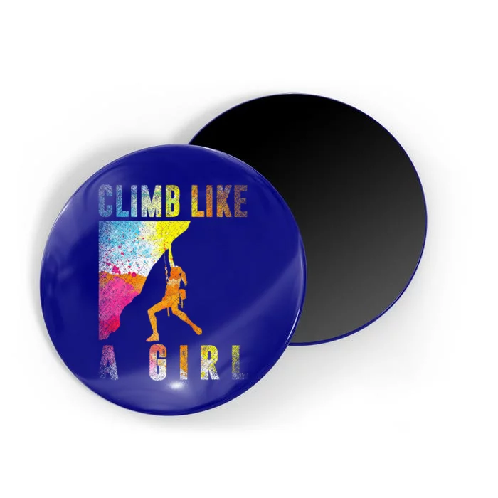 Bouldering Rock Climber Rock Climbing Magnet