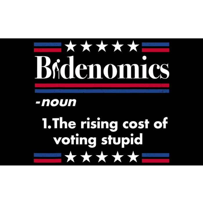 Bidenomics Rising Cost Of Voting Joe Biden Funny Satire Bumper Sticker