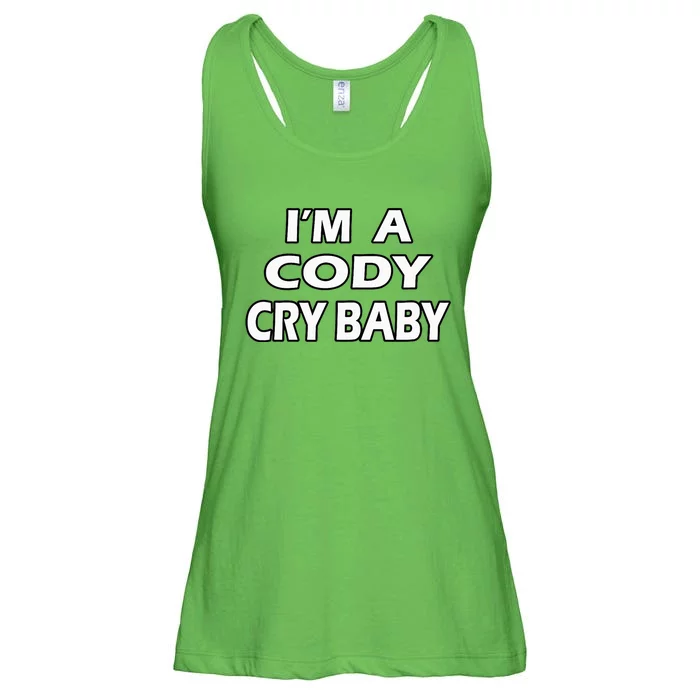 Baby Rhodes Cry Baby Wrestling Ladies Essential Flowy Tank