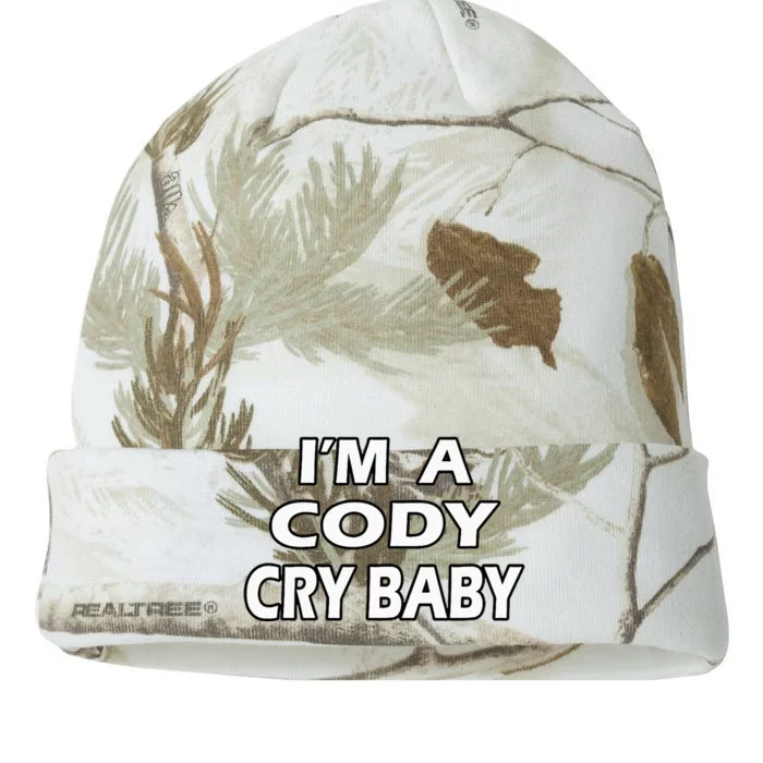 Baby Rhodes Cry Baby Wrestling Kati - 12in Camo Beanie