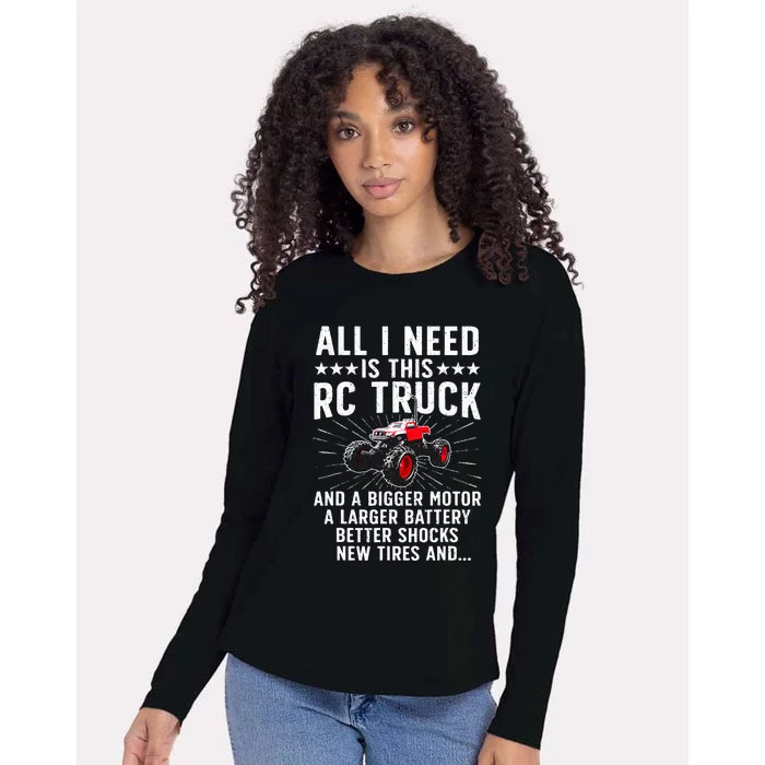 Best Rc Car Design For Rc Car Racing Lovers Womens Cotton Relaxed Long Sleeve T-Shirt