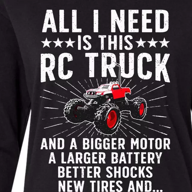 Best Rc Car Design For Rc Car Racing Lovers Womens Cotton Relaxed Long Sleeve T-Shirt