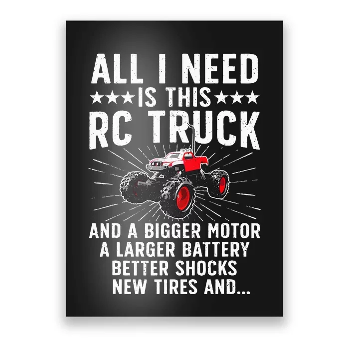 Best Rc Car Design For Rc Car Racing Lovers Poster