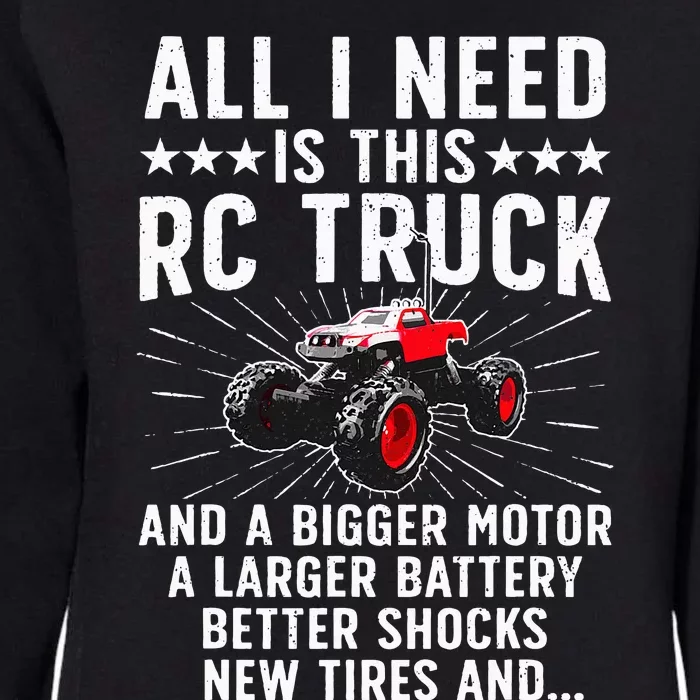 Best Rc Car Design For Rc Car Racing Lovers Womens California Wash Sweatshirt