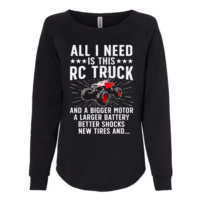 Best Rc Car Design For Rc Car Racing Lovers Womens California Wash Sweatshirt