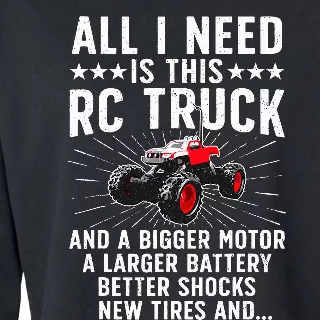 Best Rc Car Design For Rc Car Racing Lovers Cropped Pullover Crew