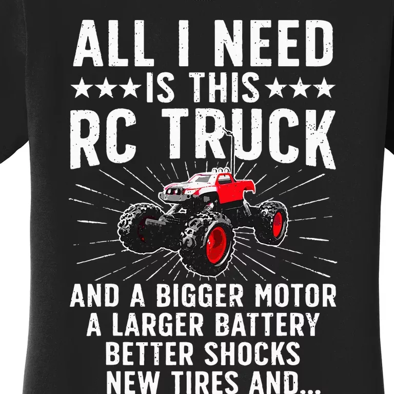 Best Rc Car Design For Rc Car Racing Lovers Women's T-Shirt