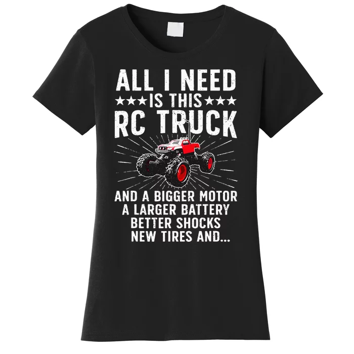 Best Rc Car Design For Rc Car Racing Lovers Women's T-Shirt