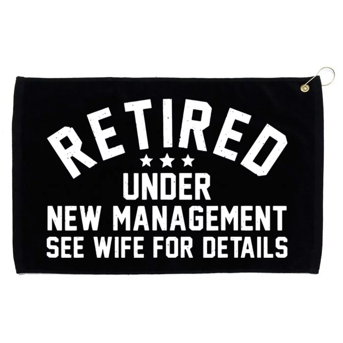 Best Retired Design For Retiree Retired Retirement Grommeted Golf Towel