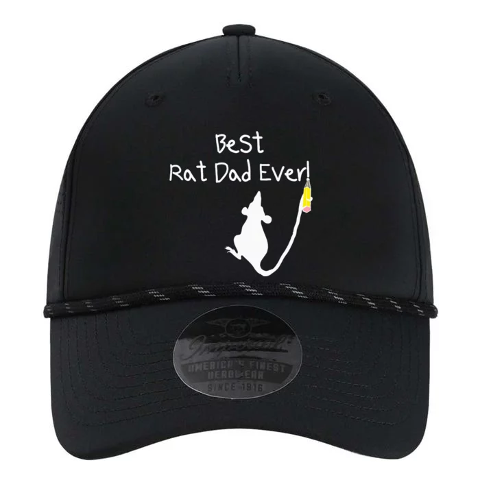 Best Rat Dad Ever Performance The Dyno Cap