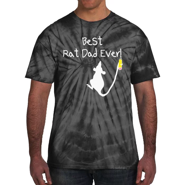 Best Rat Dad Ever Tie-Dye T-Shirt