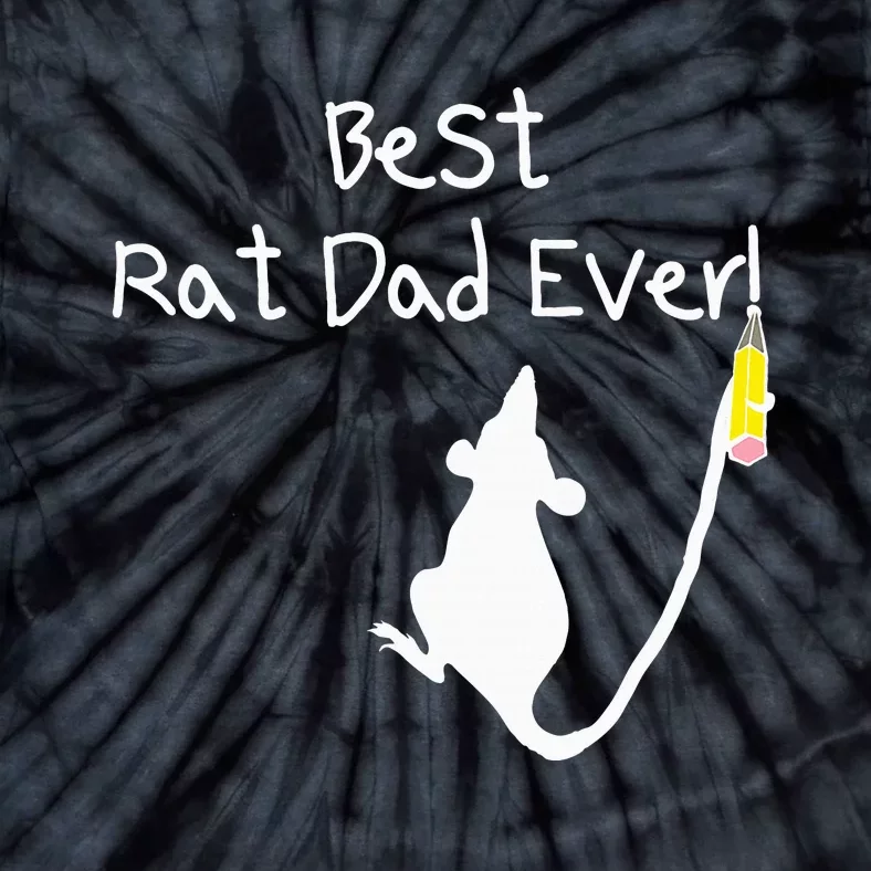 Best Rat Dad Ever Tie-Dye T-Shirt