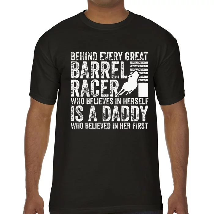 Barrel Racer Daddy Dad Father Barrel Racing Comfort Colors T-Shirt