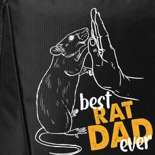 Best Rat Dad Ever Great Gift City Backpack