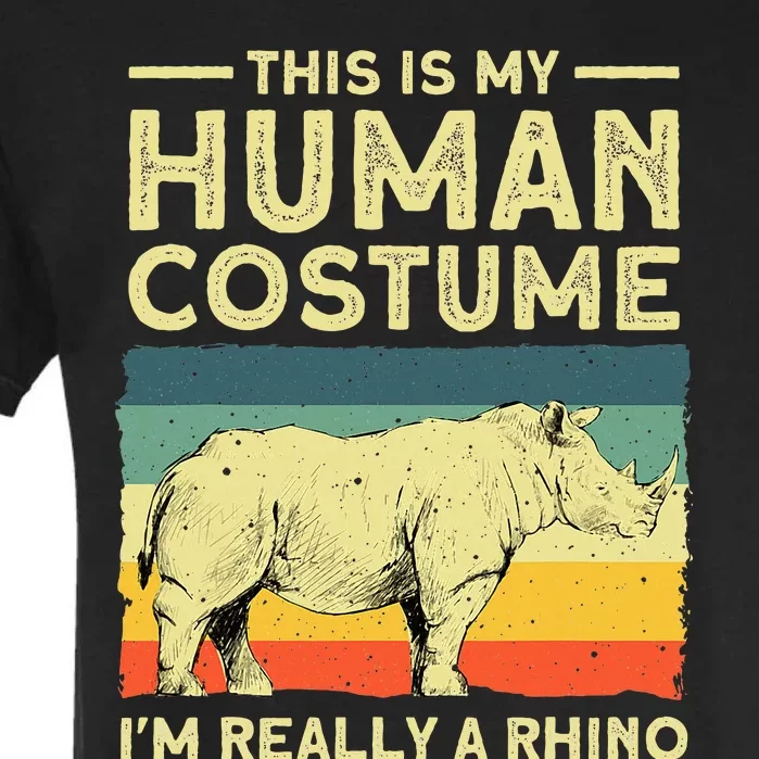 Best Rhino Design Rhino Rhinoceros Lovers Garment-Dyed Heavyweight T-Shirt