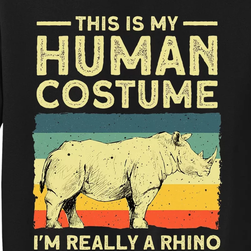 Best Rhino Design Rhino Rhinoceros Lovers Sweatshirt