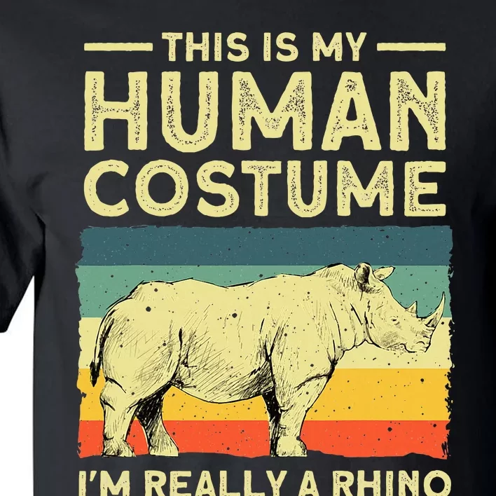 Best Rhino Design Rhino Rhinoceros Lovers Tall T-Shirt