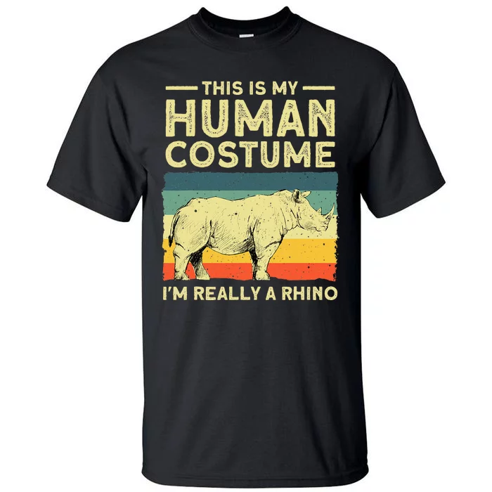 Best Rhino Design Rhino Rhinoceros Lovers Tall T-Shirt