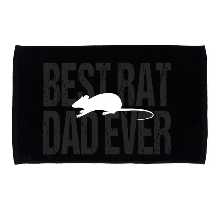 Best Rat Dad Ever Great Gift Microfiber Hand Towel