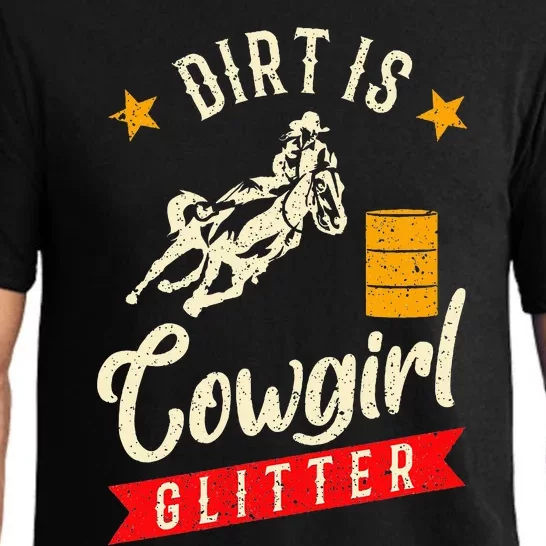 Barrel Racing Dirt Is Cowgirl Rodeo Outfit Pajama Set